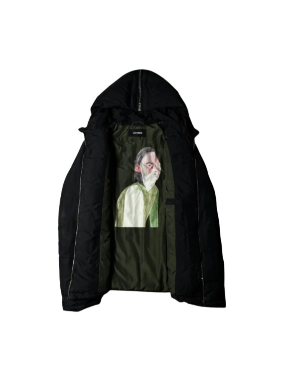 Raf Simons AW15 Brian Calvin Guitar Boy Reversible Puffer